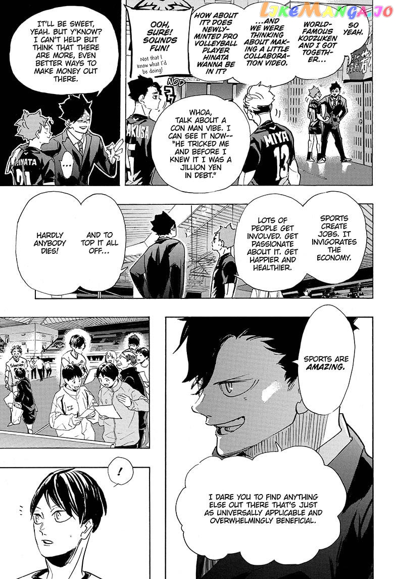 Haikyuu!!, Chapter 401 image 16